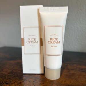 I’m From Rice Cream K-Beauty Facial Moisturizer Smooths Hydrates Glowing Skin